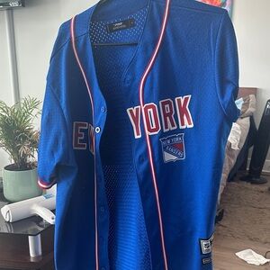 Blue New York Rangers Jersey